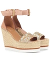 SEE BY CHLOÉ GLYN WEDGE ESPADRILLE SANDALS,P00358316