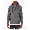 UNDER ARMOUR MEN'S RIVAL FLEECE PULLOVER HOODIE, GREY,5572333