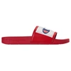 Champion Men's Ipo Jock Slide Sandals From Finish Line In Red