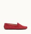 TOD'S GOMMINO DRIVING SHOES IN SUEDE,XXW00G00010RE0R404