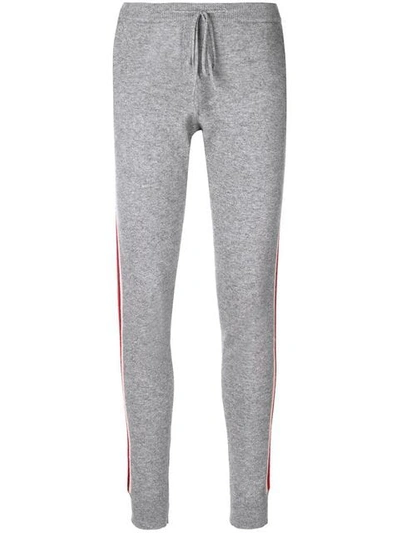 Chinti & Parker Drawstring Side-stripe Trousers In Grey