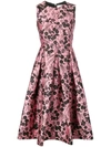 ERDEM FLORAL FLARED DRESS