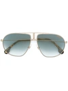 CARRERA CARRERA AVIATOR-STYLE SUNGLASSES - GOLD