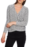 1.STATE WRAP FRONT BOUCLE KNIT TOP,8168621