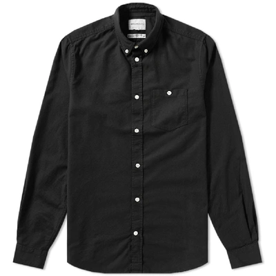 Norse Projects Anton Oxford Shirt In Black