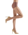 Natori Soft Suede Ultra Sheer Control-top Pantyhose In Nude