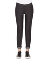 Akris Melissa Stretch Cotton-blend Slim-leg Pants In Black