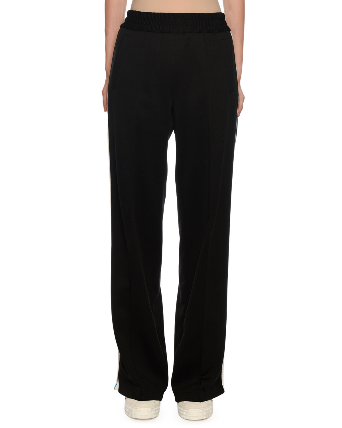 off white striped pants