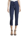 Ramy Brook Allyn Drawstring-waist Jogger Pants In Navy