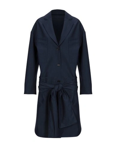 Aalto Full-length Jacket In Dark Blue