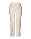 Etro Denim Pants In Ivory