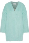 MILLY MILLY WOMAN HELEN ALPACA AND WOOL-BLEND COAT MINT,3074457345619730624