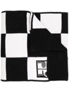 COURRÈGES CHECKED SCARF