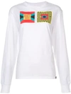 PROENZA SCHOULER PSWL FLAG LONG SLEEVE T-SHIRT