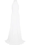 STELLA MCCARTNEY STRETCH-CREPE HALTERNECK GOWN