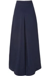 A.W.A.K.E. A.W.A.K.E. WOMAN TWILL WIDE-LEG trousers NAVY,3074457345619713511