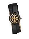TORY BURCH The Reva Two-Piece Leather Strap Watch