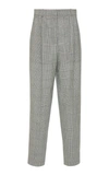 GIVENCHY PRINCE OF WALES CHECK STRAIGHT-LEG WOOL trousers,675679