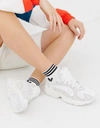 ADIDAS ORIGINALS YUNG'1 SNEAKERS IN OFF WHITE - WHITE,B37616