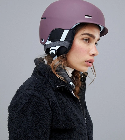 Anon Raven Snowboard Helmet In Purple - Purple