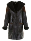 GOLDEN GOOSE RAUT LAMBSKIN COAT,10719423