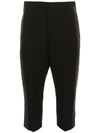 RICK OWENS TUXEDO TROUSERS,10683823