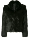 Unreal Fur Unreal Faux Fur Delish Jacket In Black