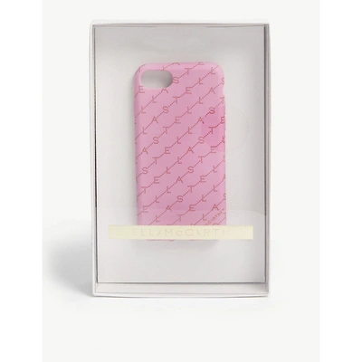 Stella Mccartney Monogram Iphone 7/8 Case In Pink
