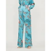 ETRO PAISLEY-PRINT HIGH-RISE WIDE SATIN TROUSERS