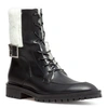 GIVENCHY AVIATOR SHEARLING ANKLE BOOTS,HG13140S
