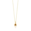 EDGE OF EMBER CITRINE CHARM NECKLACE,2958539
