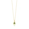 EDGE OF EMBER PERIDOT CHARM NECKLACE,2960059