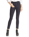 Rag & Bone Rag And Bone Black High-rise Ankle Skinny Jeans In Navy