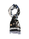 ALEXANDER MCQUEEN OVERSIZED NIGHT FAIRY SCARF,10767952