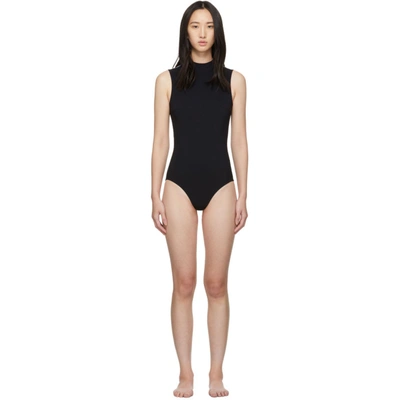 Ward Whillas Reversible Black Harrison One-piece Swimsuit