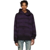 AMIRI AMIRI PURPLE TIE-DYE SHOTGUN HOODIE