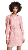 ZIMMERMANN HEATHERS BANDANA SHIRTDRESS