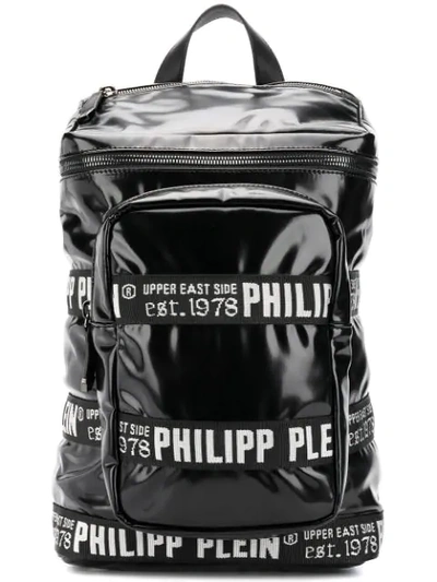 Philipp Plein Backpack Graphic Plein In Black