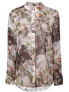 ADAM LIPPES FLORAL PRINT SHIRT