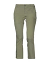 Department Five Casual Pants In Military Green