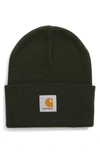 CARHARTT WATCH HAT - GREEN,I020222