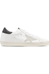 GOLDEN GOOSE Superstar leather and suede sneakers