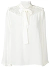 PINKO BOW TIE BLOUSE