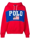 POLO RALPH LAUREN FLAG PRINT HOODIE