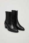 COS TALL LEATHER CHELSEA BOOTS,0663059001