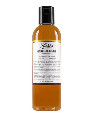 Kiehl's Since 1851 Bath & Shower Liquid Body Cleanser In Original Musk 8.4 Oz. In Default Title