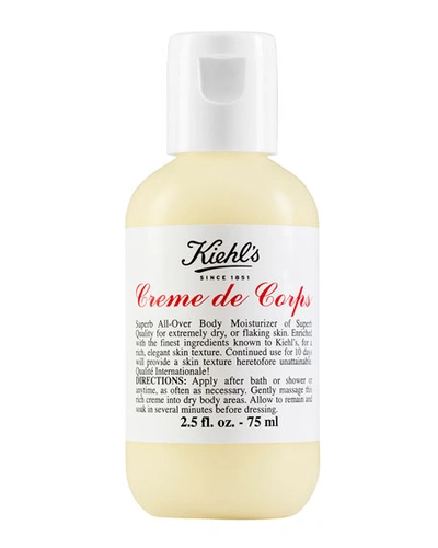 Kiehl's Since 1851 1851 Mini Crème De Corps Hydrating Body Lotion With Squalane 2.5 oz/ 75 ml In Bottle