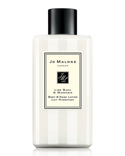 Jo Malone London Lime Basil & Mandarin Body & Hand Lotion 3.4 oz/ 100 ml In Jo Malone&trade; Lime Basil And Mandarin Body Lotion 3.38 Oz.