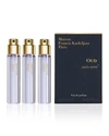 MAISON FRANCIS KURKDJIAN OUD SATIN MOOD EAU DE PARFUM TRAVEL SPRAY REFILLS, 3 X 0.37 OZ.,PROD196840246