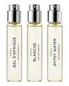 Byredo Women's La Sélection Nomade 3-piece Eau De Parfum Set